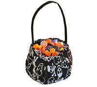 Halloween Bucket, Candy Bucket, Trick-or-Treating, Festive Carry Bag, Fun Holiday Decoration, Compact Ideal for Night Adventures, Kids, Family, Cosplay, Photos, and Goodies