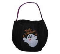 Halloween Bucket, Pumpkin Candy Holder, Festival Treat Bag, Embroidered Halloween Style, Roomy Treat Holder, 16x20x25cm, For Night Adventures And Events