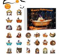 Halloween Calendar 24-Day Decorative Hangable Charm