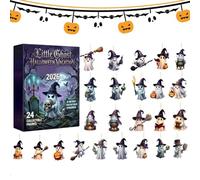 Halloween Calendar Advent 2D Acrylic Holiday Ghost Ornaments