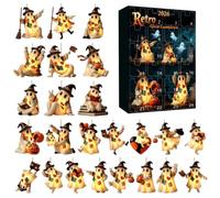 Halloween Calendar Advent 2D Flat Ornaments Home Decor