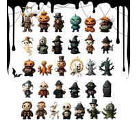 Halloween Calendar Advent 31-Days Spooky Horror Collectible Figures