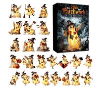 Halloween Calendar Countdown 2D Acrylic Cute Advent Party Supplies
