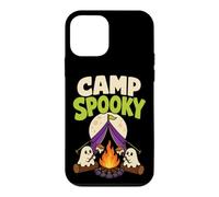 Halloween Camping Camp Spooky Season Tent Moon Ghost Case for iPhone 12 mini