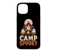 Halloween Camping Camp Spooky Season Tent Moon Ghost Case for iPhone 13