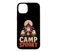 Halloween Camping Camp Spooky Season Tent Moon Ghost Case for iPhone 14 Plus