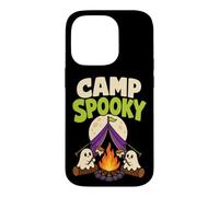 Halloween Camping Camp Spooky Season Tent Moon Ghost Case for iPhone 14 Pro