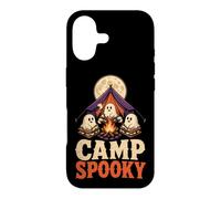 Halloween Camping Camp Spooky Season Tent Moon Ghost Case for iPhone 17