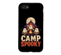 Halloween Camping Camp Spooky Season Tent Moon Ghost Case for iPhone SE (2020) / 7/8