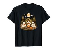 Halloween Camping Ghosts Campfire Cozy Fall Graphic Value Graphic T-Shirt