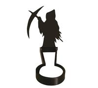 Halloween Candle Holder Decorative Candlestick for Wall Shadow Effects and Festive Atmosphere Creepy Home (E, One Size)