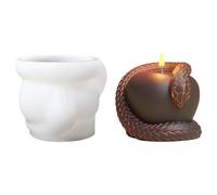 Halloween Candle Mold - Eerie Design Making Kit, Flexible Themed Art Form | Creative Accessory for Epoxy Resin Plaster Projects Home Accents Seasonal Parties Spooky Table Props Great Decorations