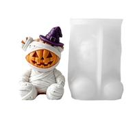 Halloween Candle Molds | Reusable Easy Release Cute Pumpkin Bear - Halloween Candle Molds,for Soap Epoxy Resin Statue Concrete Artwork DIY Enthusiasts Craft Lovers
