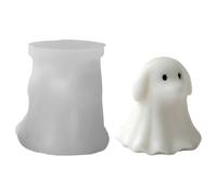 Halloween Candle Molds - Silicone Halloween Ghost Molds | Cute Epoxy Resin Moulds Craft Supplies for Making Chocolate, Cake, Decor, Soap, Gypsum, Jelly, Candy