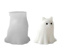 Halloween Candle Molds | Silicone Resin Casting Molds,Cute Epoxy Resin Moulds Craft Supplies for Making Chocolate Cake Decor Soap Gypsum