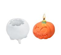 Halloween Candle Molds | Silicone Scented Candle Mould - Spooky Easy Release Mold for Aromatherapy Craft Epoxy Resin Decoration Projects