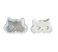 Halloween Candle Moulds | Cake Mould - Plaster Mould for Crafts Handmade with Epoxy Resin, Soap, Aromatic Beads, Chocolate, Dessert, Cupcake and