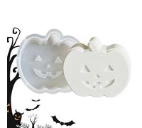 Halloween Candle Moulds - Halloween Fondant Mould | Plaster Doll Decorative Mould For Chocolate Home Car Clay Scented Beads Cupcake Party Decorations Dessert Pendants Arts