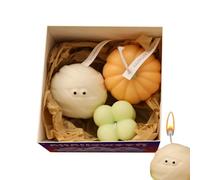 Halloween Candles | Aromatherapy Candle Ghost Pumpkin Shaped,Festive Favors Centerpiece for Living Room Home Dining Table Bedroom Decoration Halloween Party Restaurant Ambiance Creation