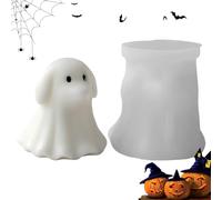 Halloween Candles Silicone | Skull and Ghost Silicone | 3D Silicone Candle Stamp Hálloween Ghoşt Siliconne Candle, Soap Decoration, Crafts |, Moulds