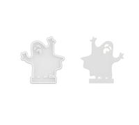 Halloween Candlestick Scarecrows Pumpkins Holder Silicone Molds Castings Epoxy Resin Pumpkins Candlestick Silicone