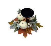 Halloween Candlestick Table Decoration Desktop Ornament for Atmosphere Enhancement DIY Storage Rack (B, One Size)