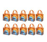Halloween Candy Bags - 10-Piece Reusable Trick Or Treat Gift Totes