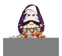 Halloween Candy Bags,Holiday Tote for Snacks - Reusable Non-Woven Fabric Candy Tote for Haunted House Toy Family Gatherings School Events Night Parades Children