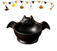 Halloween Candy Bowl Cute Ghost Bat Decorative Storage Tray