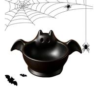 Halloween Candy Bowl - Multifunctional Bat Storage Bowl, Cute Ghost T