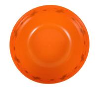 Halloween Candy Bowl PP Orange Decorative Food Container for Sweets