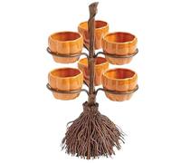Halloween Candy Bowl,Pumpkin Snack Bowl - Serving Tray for Pastries, Pies, Appetizers, and Holiday Treats, Halloween Home Party Supplies