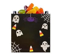 Halloween Candy Box Decorative Square Bucket Container
