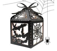 Halloween Candy Boxes - Spooky Party Favor Containers | Foldable Gift Packaging Treat Box for Snacks Sweets Decoration Display | Storage Paper Boxes Halloween | Candy for Party Favo
