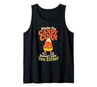 Halloween Candy Corn Doesn't Like You Either Spooky Season Tank Top