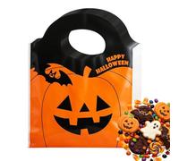 Halloween Candy Goody Bags Pumpkin Bat Party Favor with Handle
