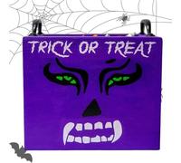 Halloween Candy Holder - Halloween Serving Dishes with Handles | Wooden Snack Holder for Storage Party Home Decor Shelf Display Table Display