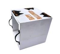 Halloween Candy Holder | Treat Dish with Handles - Wooden Snack Holder for Holiday Storage Shelf Display Home Table Display