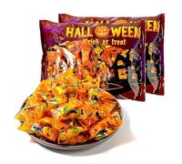 Halloween candy, pumpkin candy, orange flavored pumpkin fruit candy, gummies, cute candy gift pack, healthy and nutritious fruit snacks, funny candy, desserts, candied fruit snacks (750g)