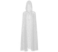 Halloween Cape, Black, Vampire Hooded Cape, Women, Vampire Cape, Lace Hollow Cape Coat, Cape Jacket, Gothic Robe, Fancy Dress, Medieval Pagan Costume for Halloween Party, Carnival