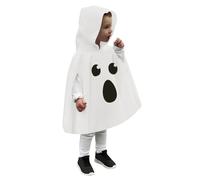 Halloween Cape for Kids Ages 6 month - 4 year, Pumpkin and Ghost Themed Costume Cape for Dress-Up Party, Lightweight Cosplay Outfit Boys and Girls