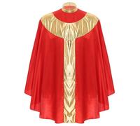 Halloween Cape Medieval Plain Stage Performance Priest Prayer Cape Mysterious Vintage Comfortable Church Service Halloween Costumes Party Fancy Dress Costume
