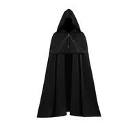 Halloween Cape with Hood, Vampire Hooded Cape, Unisex, Wizard Robe, Cape, Stage Performances, Theatre Costume, Cape Jacket, Gothic Robe, Medieval Fancy Dress, Uniform for Halloween Party