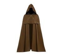 Halloween Cape with Hood, Vampire Hooded Cape, Unisex, Wizard Robe, Cape, Stage Performances, Theatre Costume, Cape Jacket, Gothic Robe, Medieval Fancy Dress, Uniform for Halloween Party