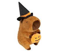 Halloween Capybara Soft Toy | 23cm | Plush Party Decoration | Pumpkin | Halloween Themed, Soft Plush Toy, 23cm Size, Perfect for Parties and Gifts