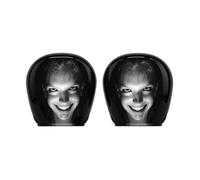 Halloween Car Headrest Cover,Ghost Face Headrest Covers Seat Protector