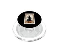 Halloween Card The Witching Hour Mystical Witch Moon PopSockets PopGrip for MagSafe