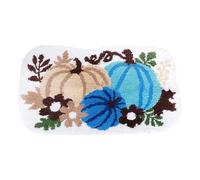 Halloween Carpet Fall Bathroom Rug Soft Bath Mat Autumn Truck Pumpkin Design for Home and Kitchen Entrance Rug (G, 90X60X1cm)