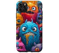 Halloween Cartoon Monster Parade Case for iPhone 11 Pro Max