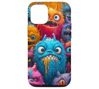 Halloween Cartoon Monster Parade Case for iPhone 12/12 Pro